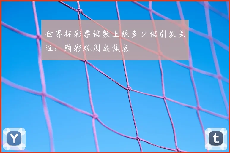 世界杯彩票倍数上限多少倍引发关注,购彩规则成焦点